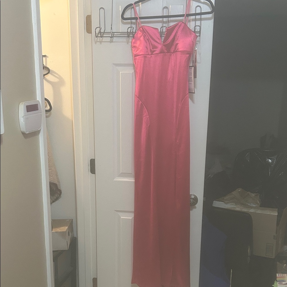 Emerald Sundae Neon Pink Dress